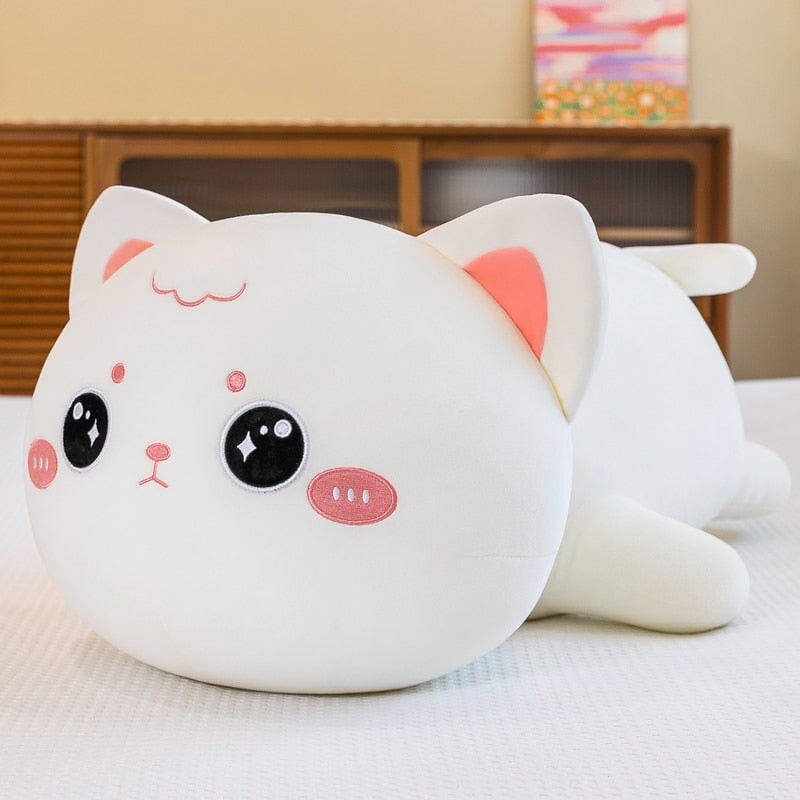 Skanto | Momo & Nala de Kawaii Liggende Katt Plussleker