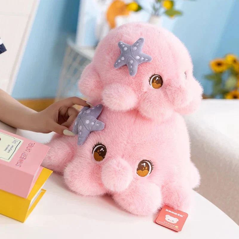 Skanto | Momo den Blushy Pink Octopus Plush