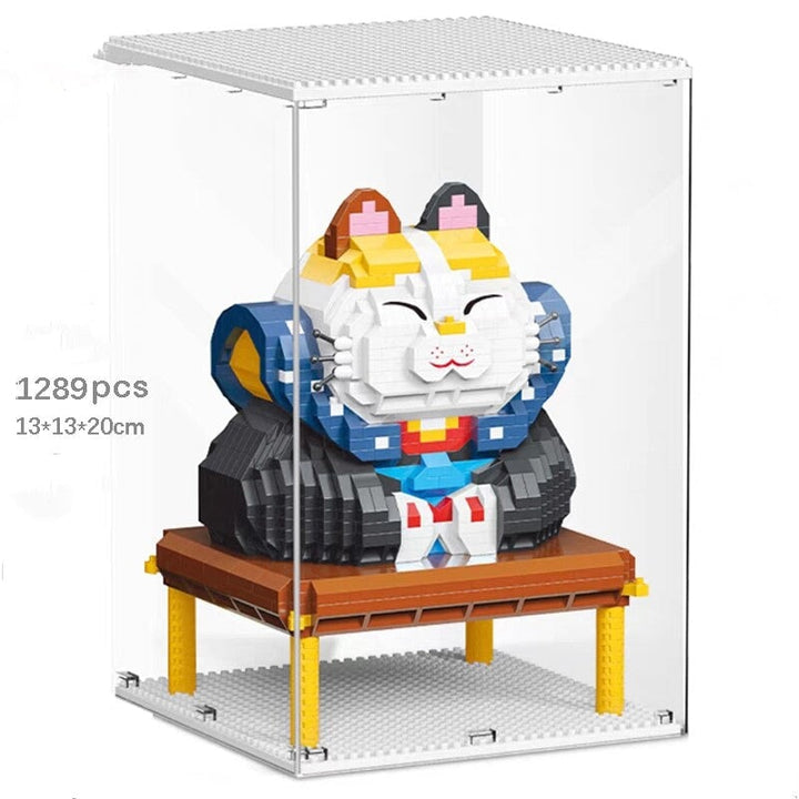 Skanto | Muskel Lucky Cat & Kimono Outfit Nano Byggeklosser