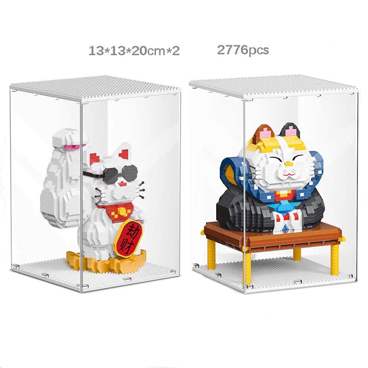 Skanto | Muskel Lucky Cat & Kimono Outfit Nano Byggeklosser