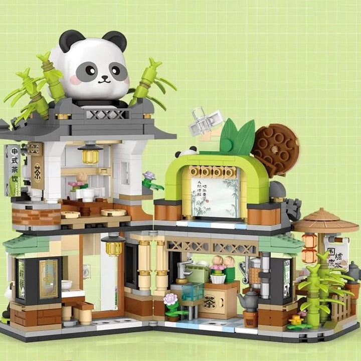 Skanto | Panda og Brunbjørn Te Caféer Mikrobehandlingssett Samling