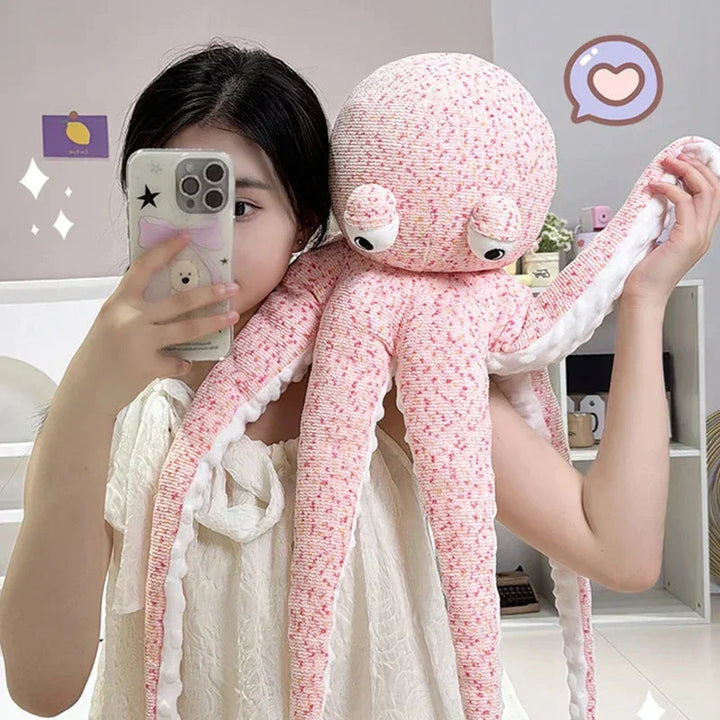 Skanto | Rosa Brun Morsomme Blekkulf Plushies