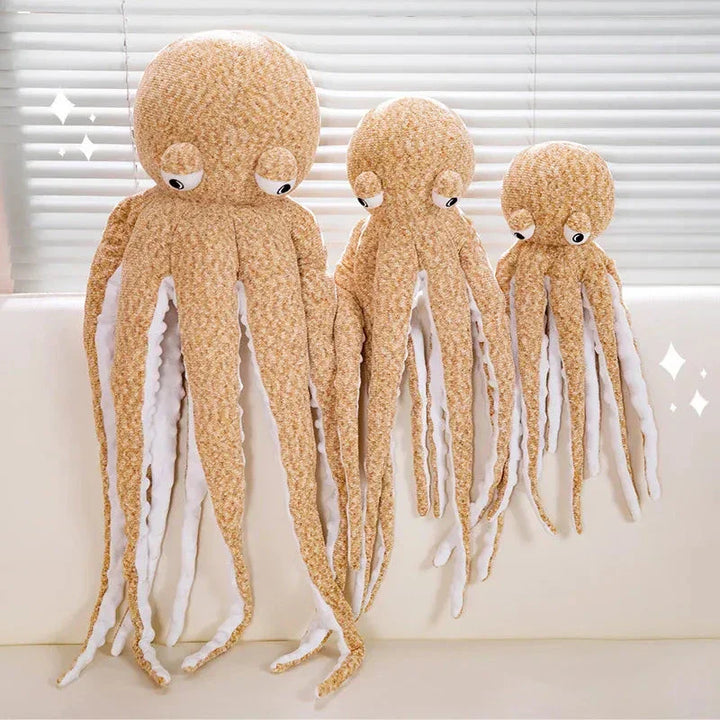 Skanto | Rosa Brun Morsomme Blekkulf Plushies