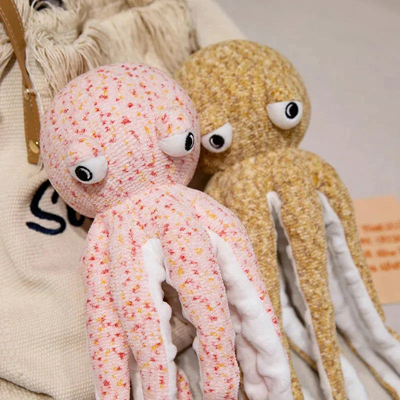 Skanto | Rosa Brun Morsomme Blekkulf Plushies