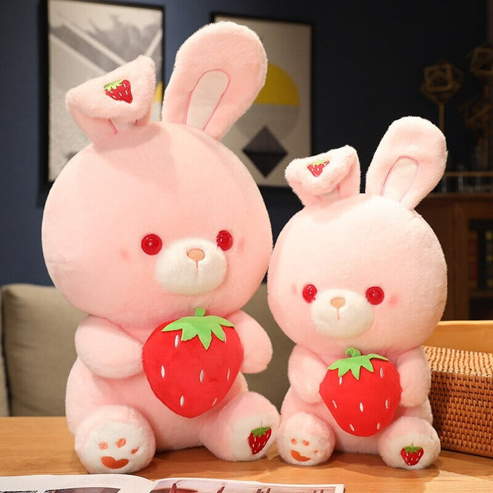 Skanto | Rosa Jordbær Kanin Plush