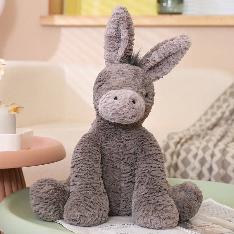 Skanto | Whispy den fluffy esel plush figur