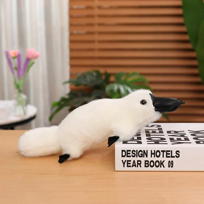Skanto | Pleep det fluffy brune og hvite nebbdyr-plush