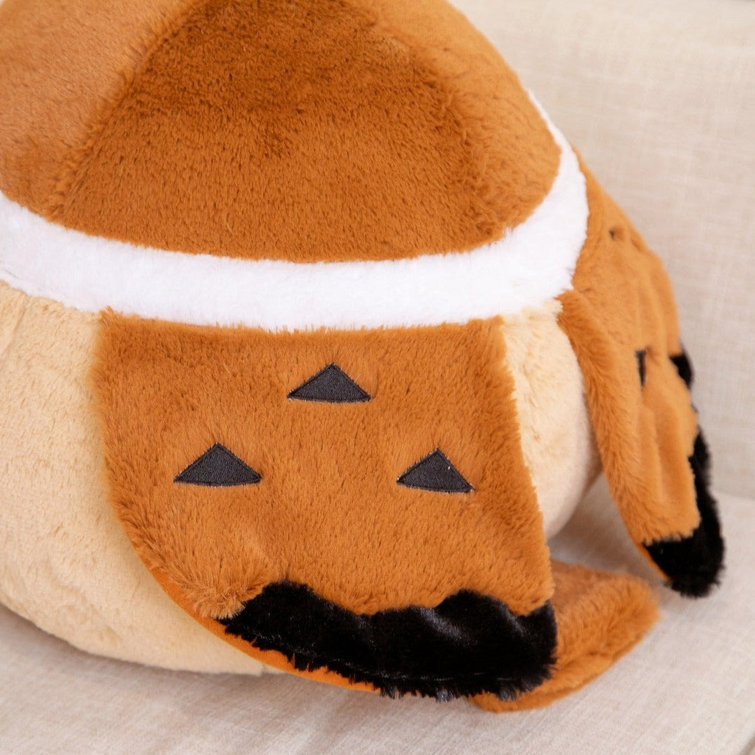 Skanto | Rund Chonky Spurv Raven Kråke Fugler Plushies