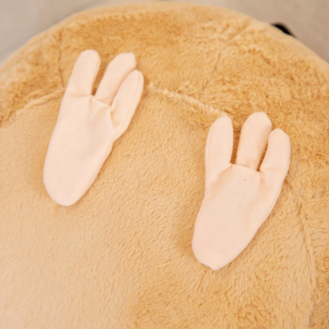 Skanto | Rund Chonky Spurv Raven Kråke Fugler Plushies