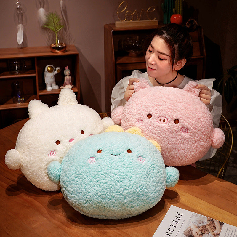 Skanto | Rund Fluffy Dyrepute Plushie-kolleksjon