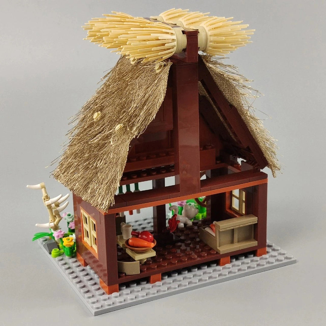 Skanto | Shirakawa-go Dori Street Japanske Butikker Byggesett - Begrenset Lager