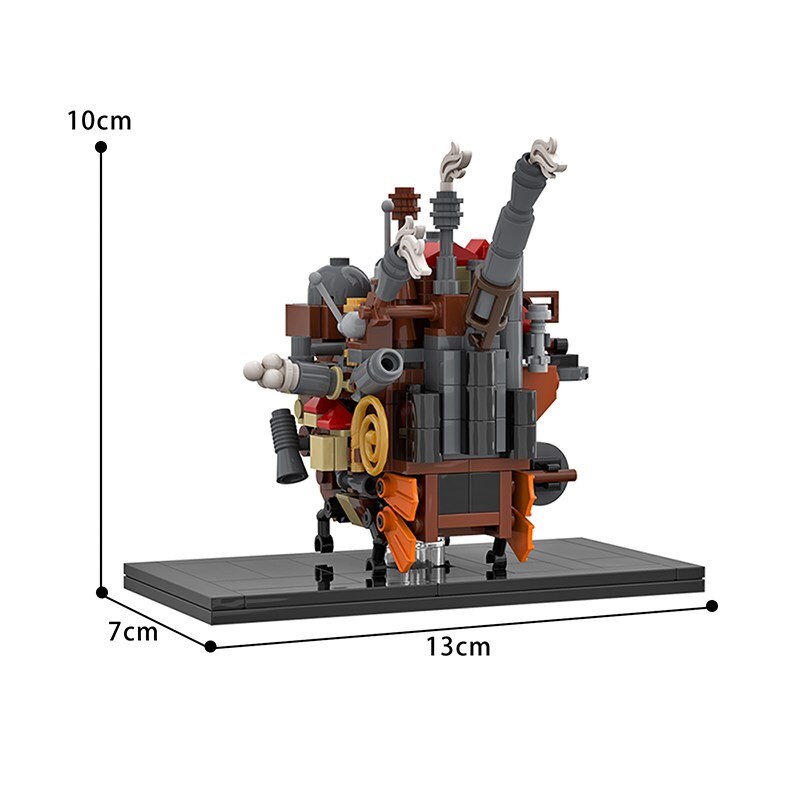 Skanto | Enkel Howl's Moving Castle Byggesett