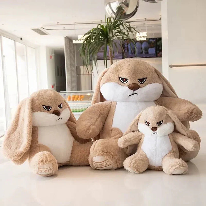 Skanto | Spike den rasende beige fluffy kanin Plush figur