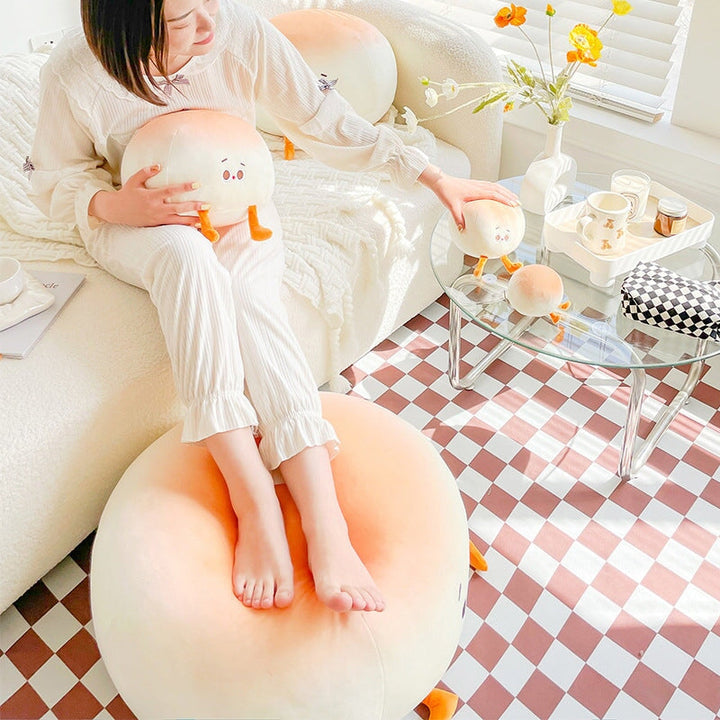 Skanto | Dampet Rund Fylte Bao Bun Plushie