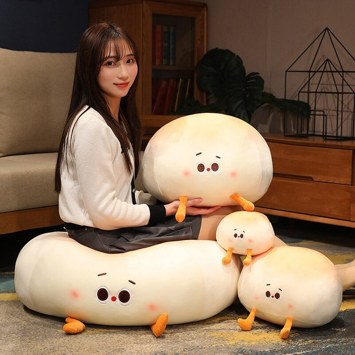 Skanto | Dampet Rund Fylte Bao Bun Plushie