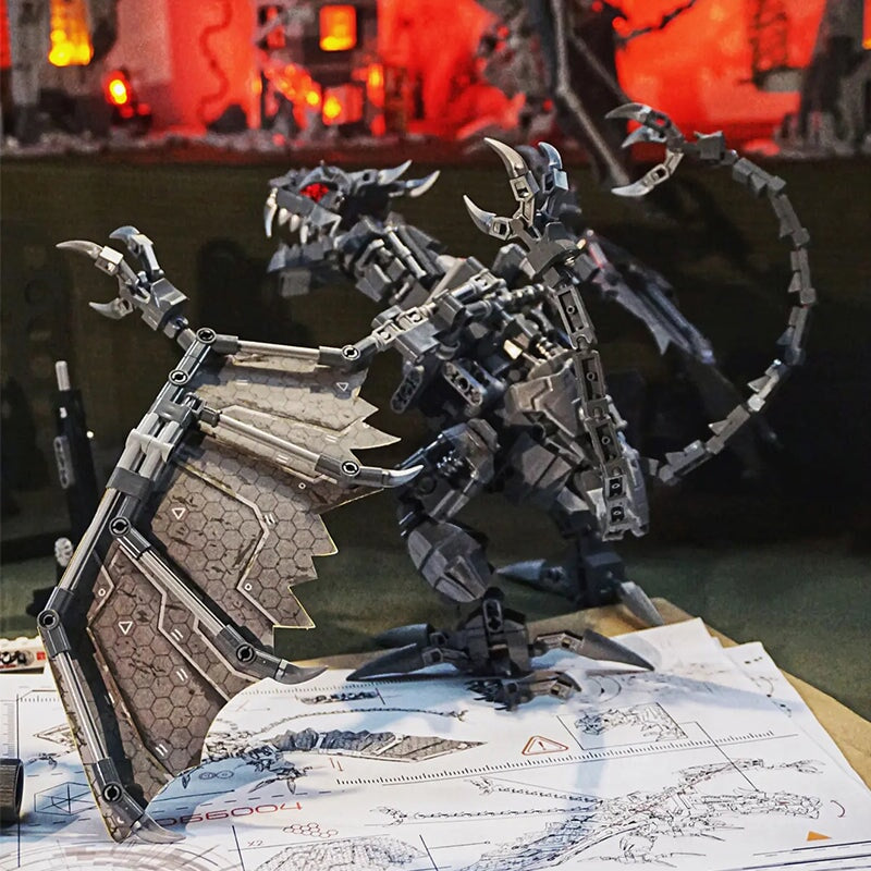 Skanto | Super Mech Colossal Pterosaur Dinosaur Byggesett
