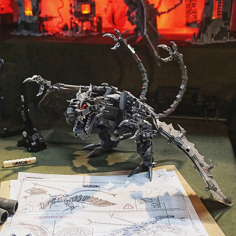 Skanto | Super Mech Colossal Pterosaur Dinosaur Byggesett
