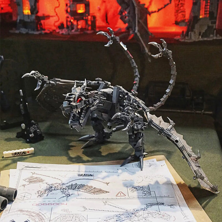 Skanto | Super Mech Colossal Pterosaur Dinosaur Byggesett