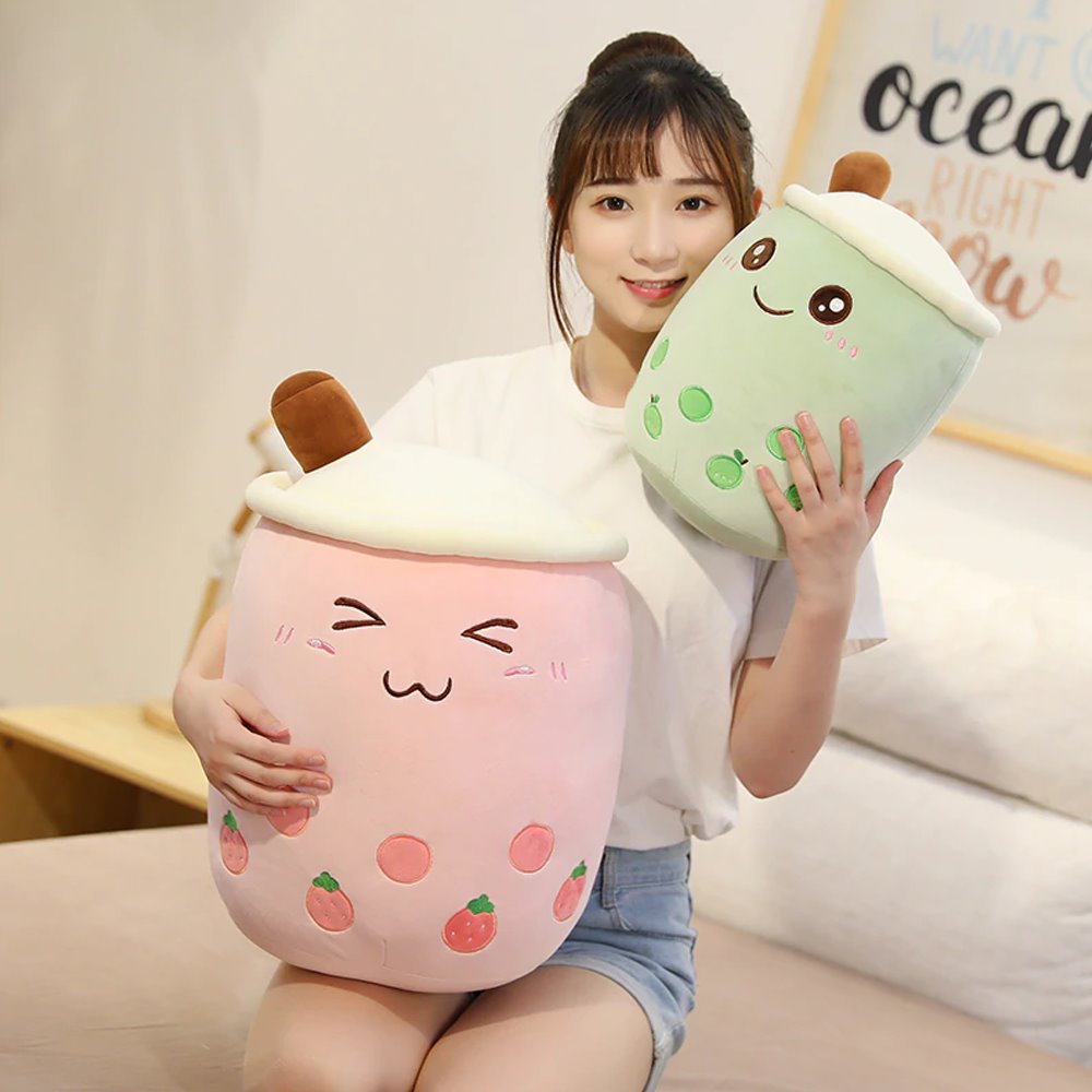 Skanto | The Bubble Tea Family Frukt Plushies Kolleksjon