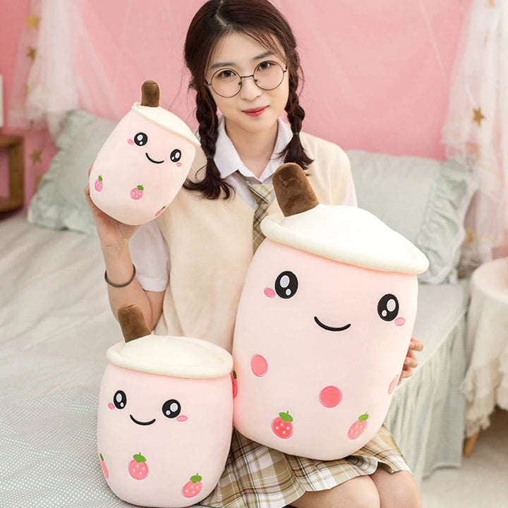 Skanto | The Bubble Tea Family Frukt Plushies Kolleksjon