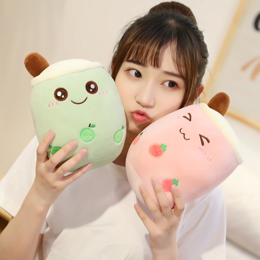 Skanto | The Bubble Tea Family Frukt Plushies Kolleksjon
