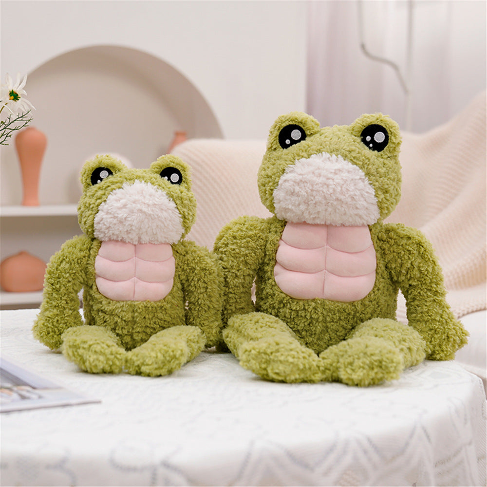 Skanto | The Dench Muscle Frog Plushie