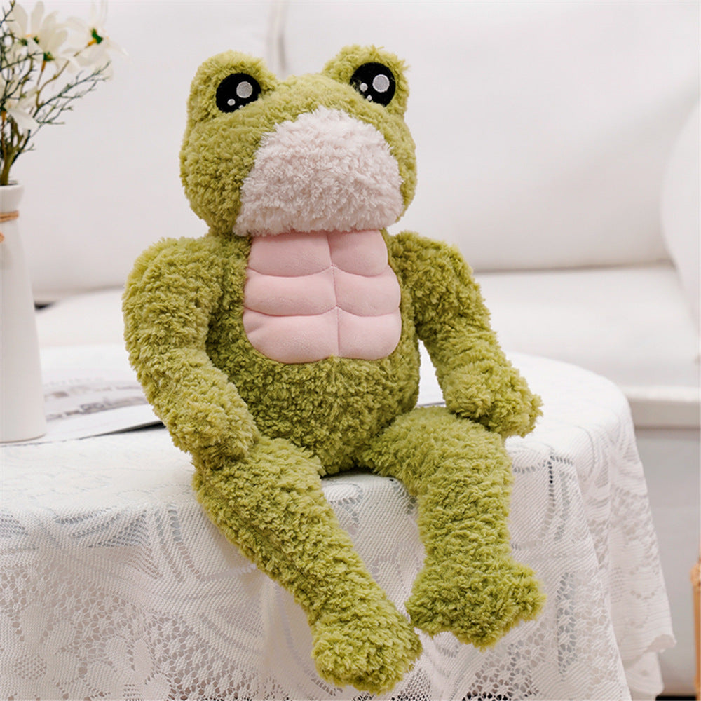 Norvo | The Dench Muscle Frog Plushie