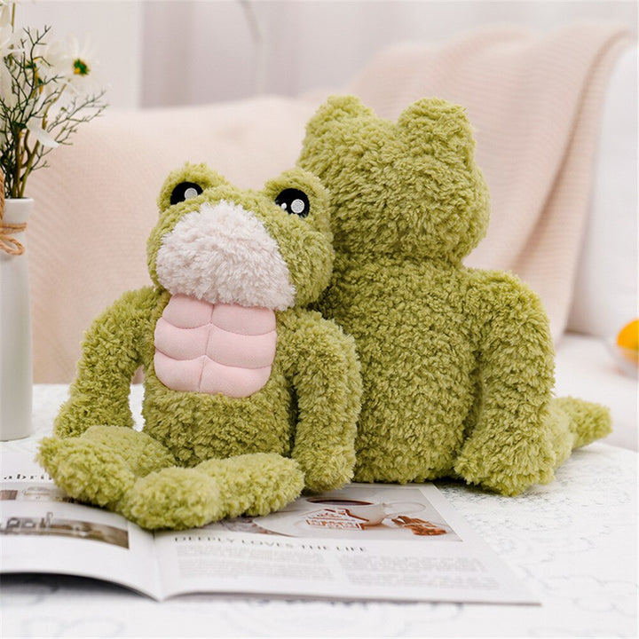 Skanto | The Dench Muscle Frog Plushie