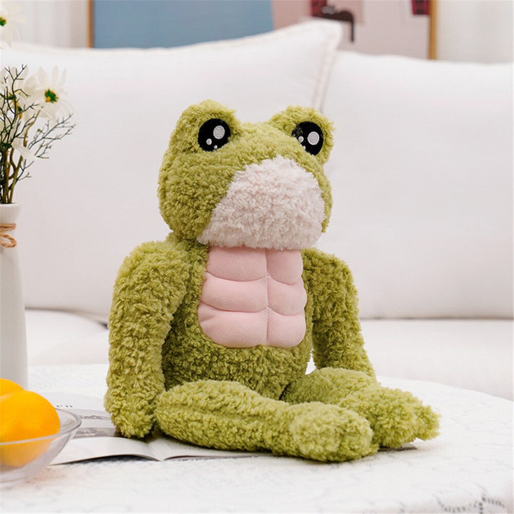 Skanto | The Dench Muscle Frog Plushie