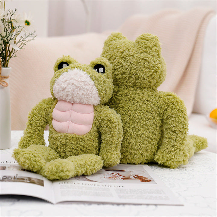 Skanto | The Dench Muscle Frog Plushie