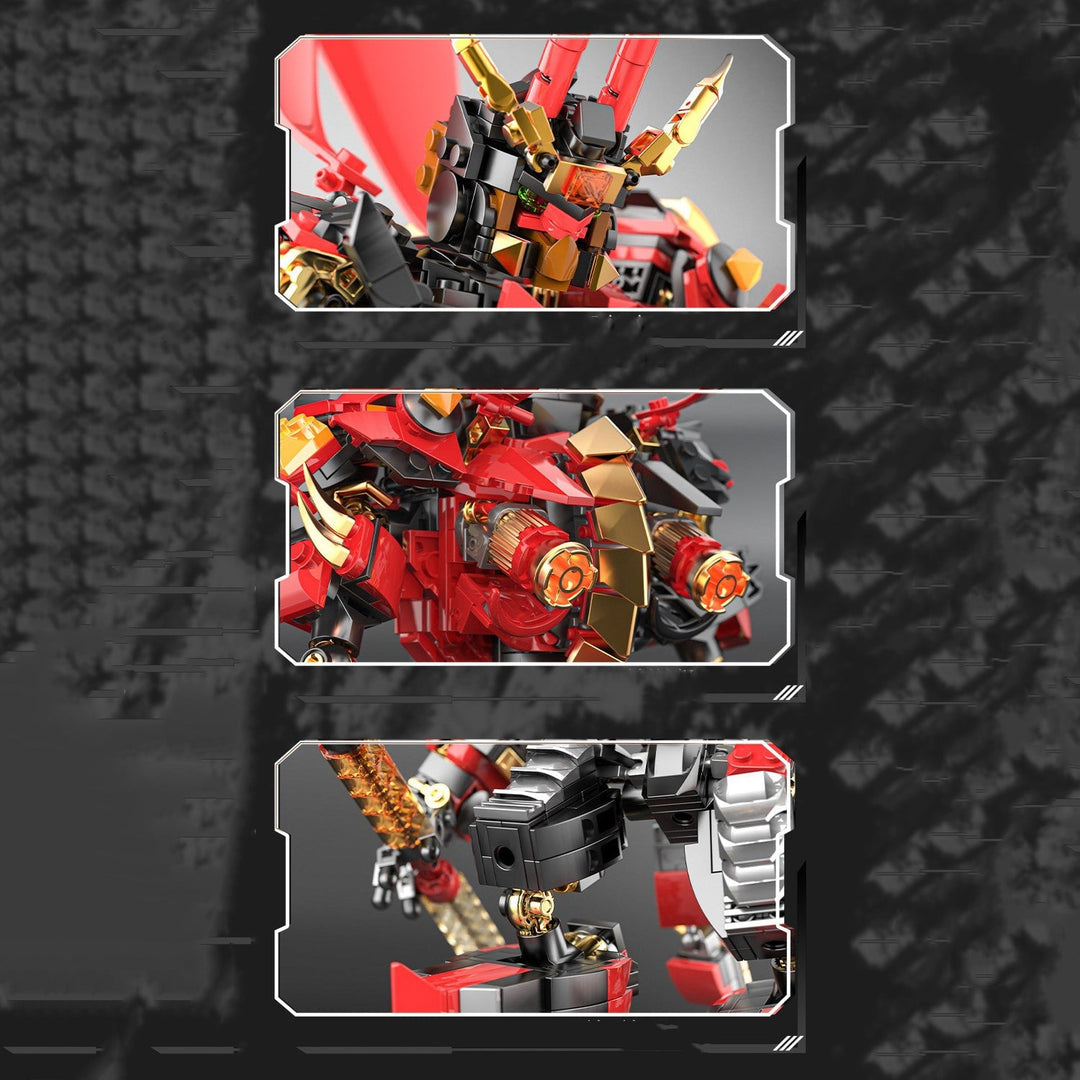 Skanto | The Great Monkey King Collection Dark Knight Sun Wukong Byggesteiner