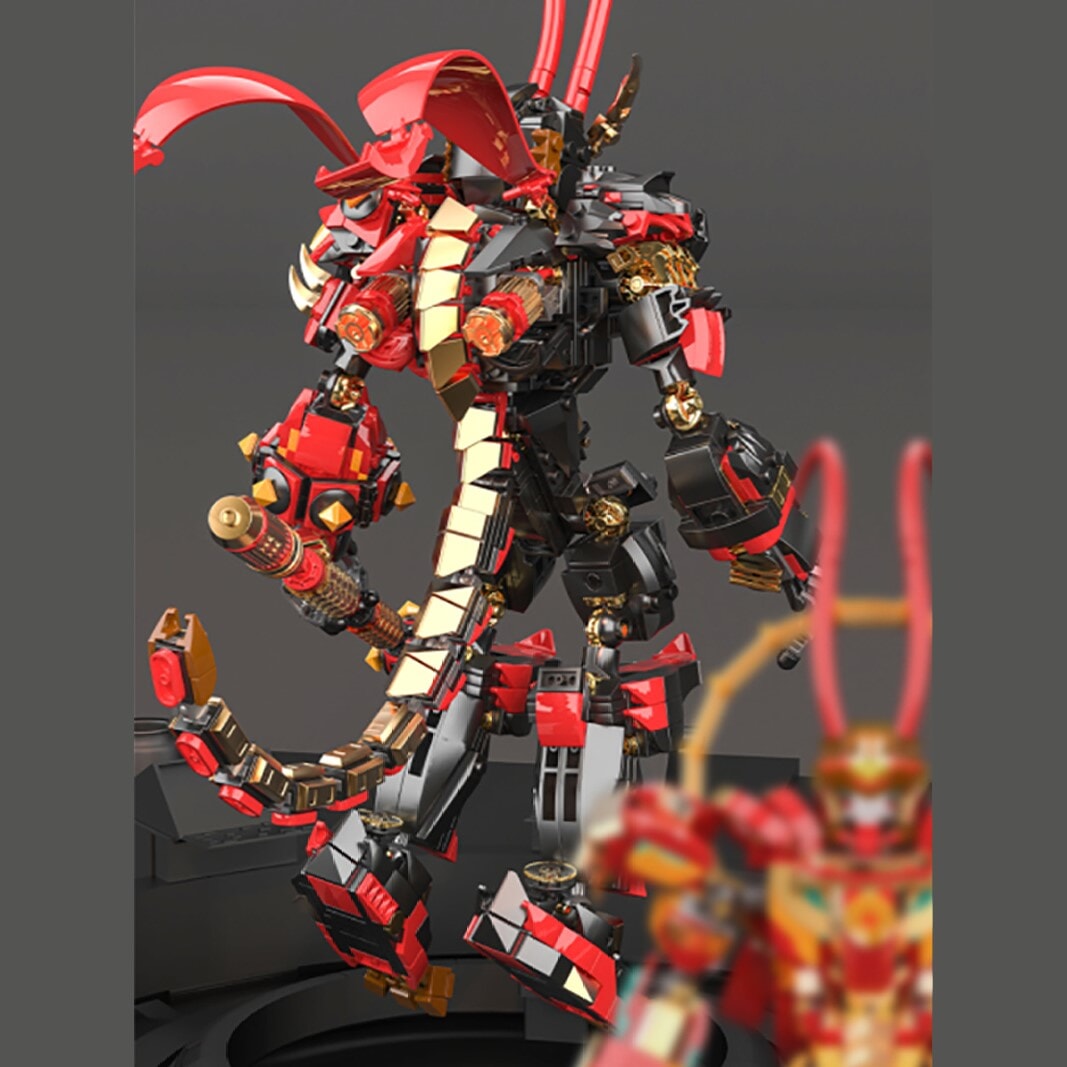 Skanto | The Great Monkey King Collection Dark Knight Sun Wukong Byggesteiner