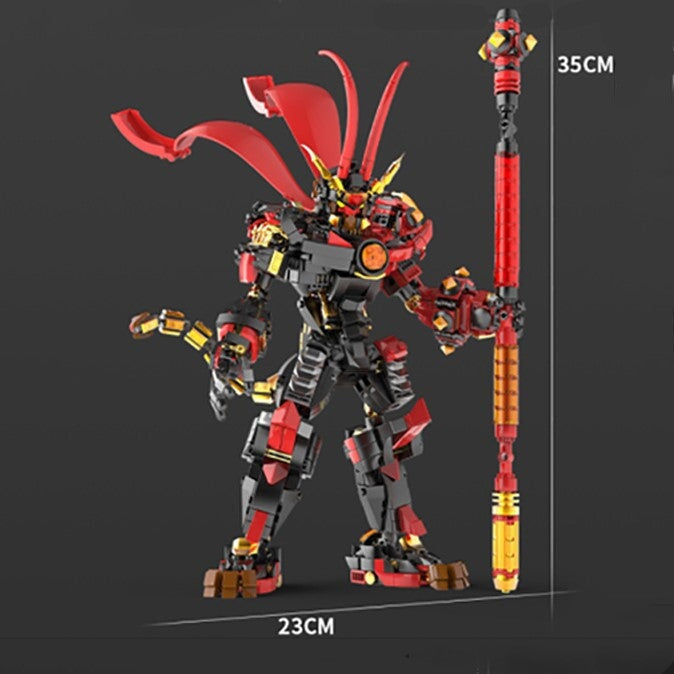 Skanto | The Great Monkey King Collection Dark Knight Sun Wukong Byggesteiner