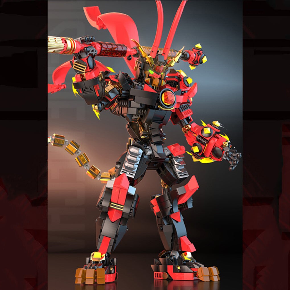 Skanto | The Great Monkey King Collection Dark Knight Sun Wukong Byggesteiner