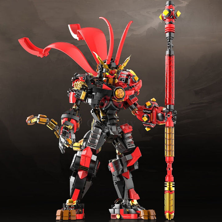 Skanto | The Great Monkey King Collection Dark Knight Sun Wukong Byggesteiner