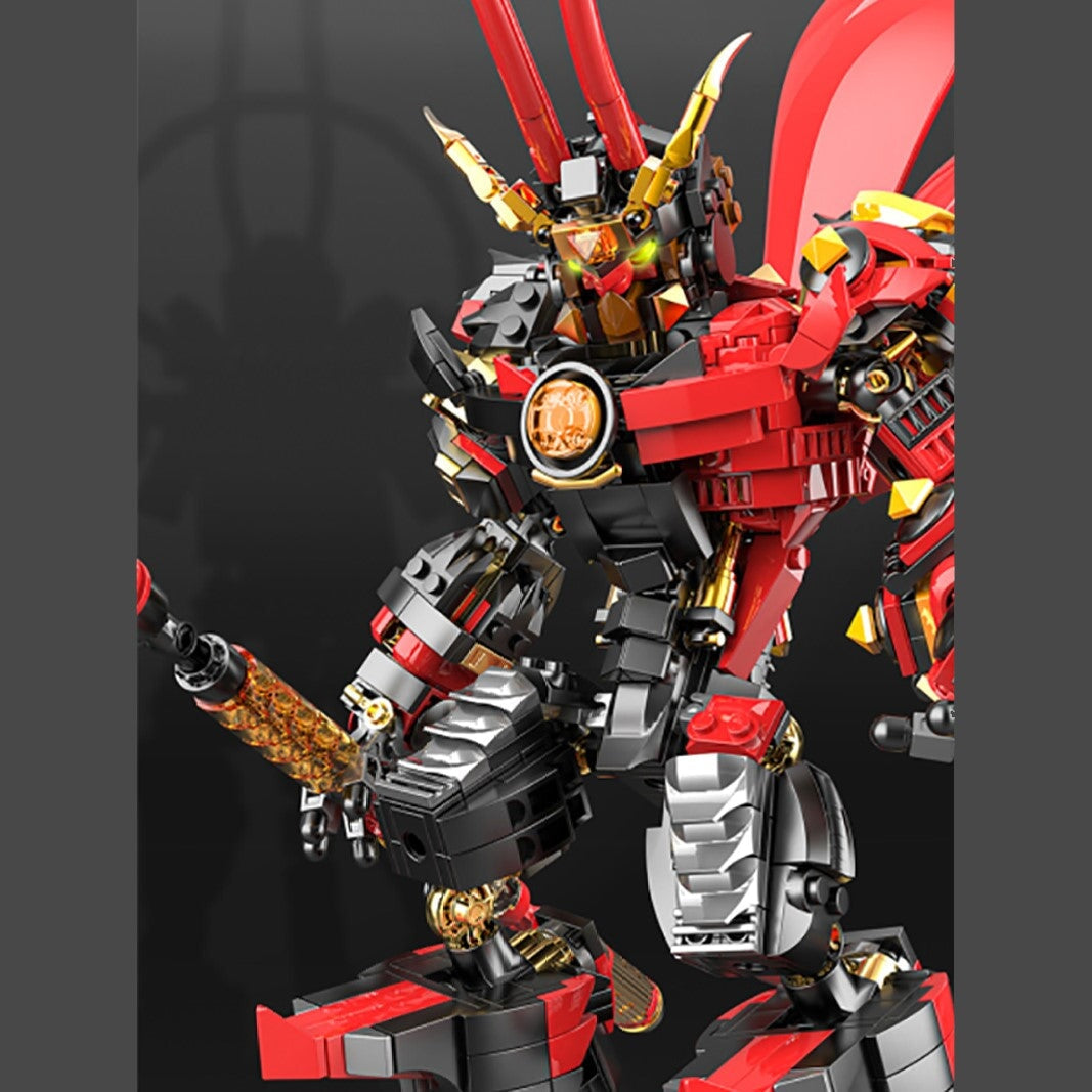 Skanto | The Great Monkey King Collection Dark Knight Sun Wukong Byggesteiner