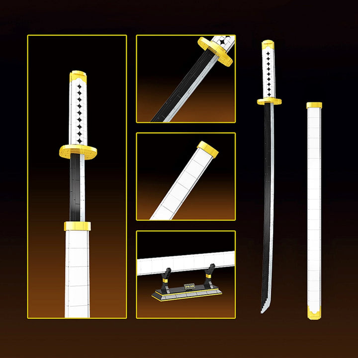 Skanto | Wado Great Grade White Katana Sverd Byggesteiner