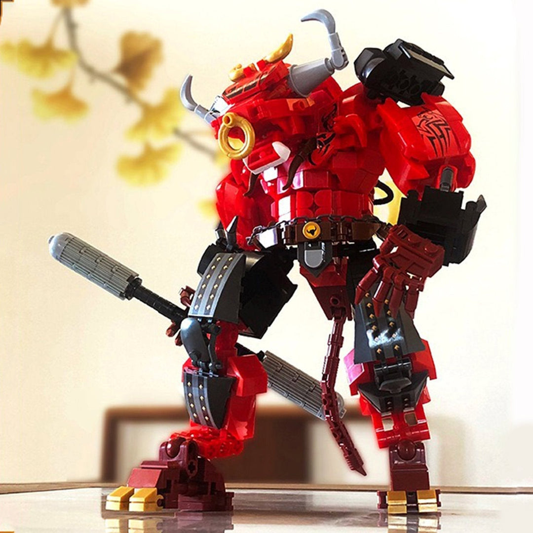 Skanto | Wukong Ape Okse Svin Mecha Krigere Byggetegn