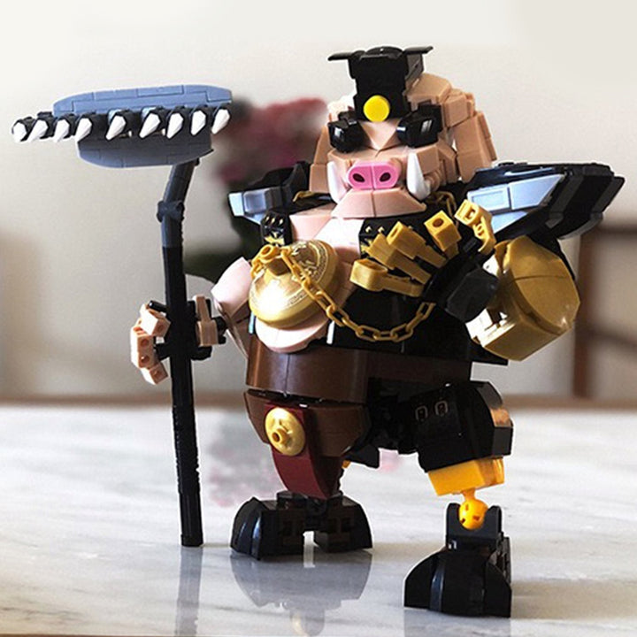Skanto | Wukong Ape Okse Svin Mecha Krigere Byggetegn