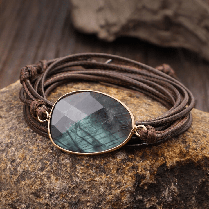 Labradoritt Snorarmbånd - Lunaria Elegance Skanto