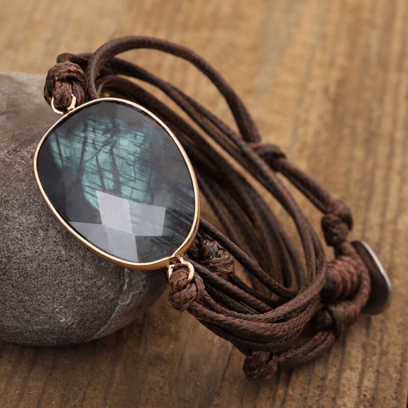 Labradoritt Snorarmbånd - Lunaria Elegance Skanto