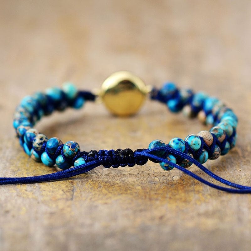Osean-inspirert Opal & Jasper Armbånd - Thalassa Samling Skanto