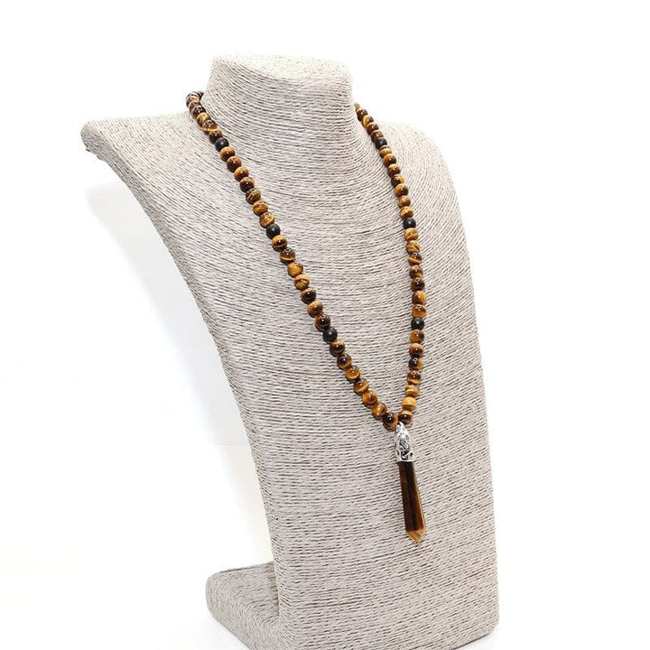 Selene Onyx Mala Halskjede - En Touch av Eleganse Skanto