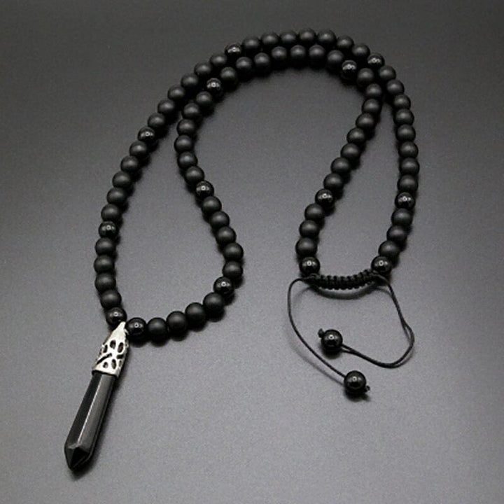 Selene Onyx Mala Halskjede - En Touch av Eleganse Skanto