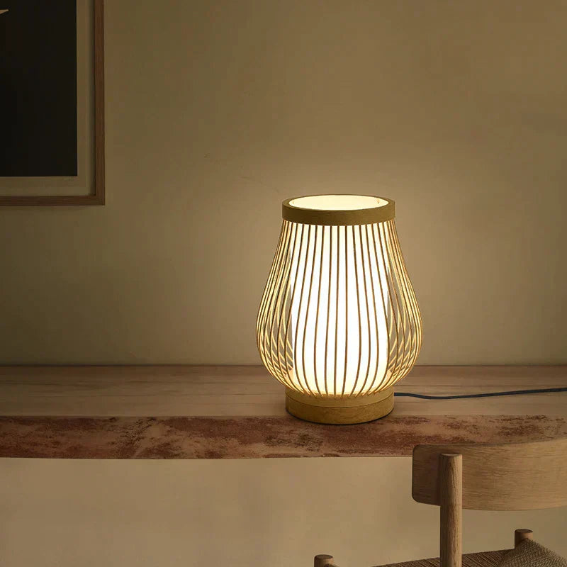 Skanto | KiraLamp – Japansk Stil Bordlampe