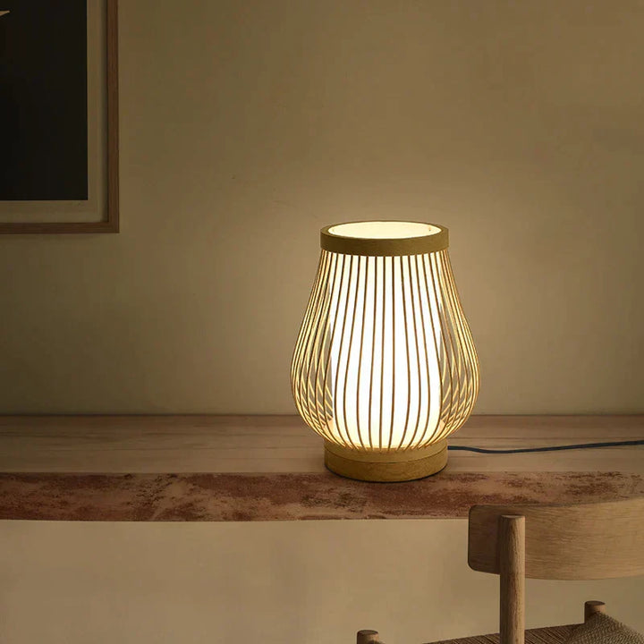 Skanto | KiraLamp – Japansk Stil Bordlampe