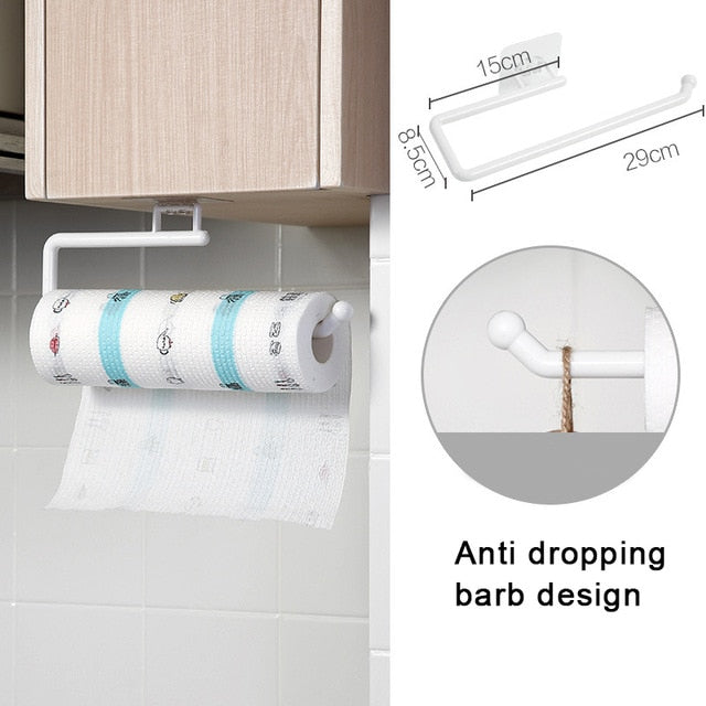 Kjøkkenpapirrullholder Håndkleholder Stang Toalettpapirholdere | Skanto