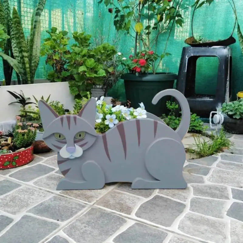 Frendorf | KittyKraft Cat-shaped DIY Garden Pot