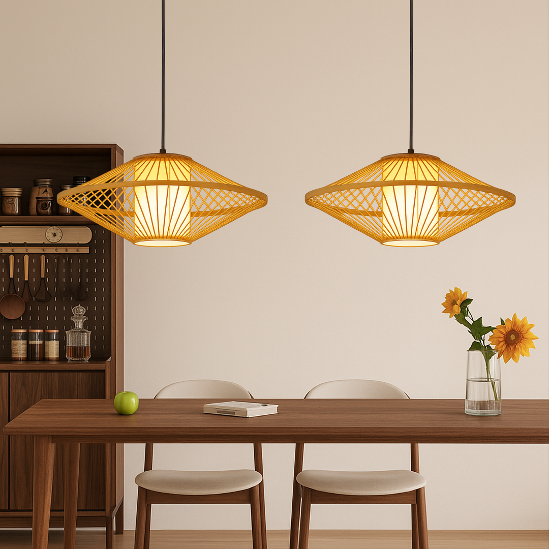 Skanto | Japansk Bambus Hengende Lampe