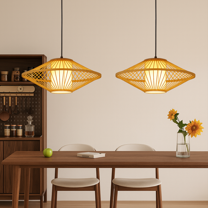 Skanto | Japansk Bambus Hengende Lampe